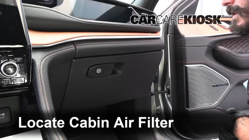 2022 Jeep Grand Cherokee Summit 5.7L V8 Filtro de aire (interior)